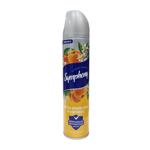 Air freshener SYMPHONY Օդափոխիչ Նարնջի Ծաղիկներ և Ծիրան 300մլ (725448) 