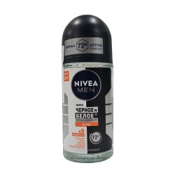 Դեզոդորանտ NIVEA 85392 ROLL-ON BLACK &WHITE INVISIBLE EXTRA 50ML (730084) 