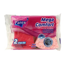 Խոհանոցի սպունգ եվ քերիչ PAREX Mega Comfort 2 pc (792612) 