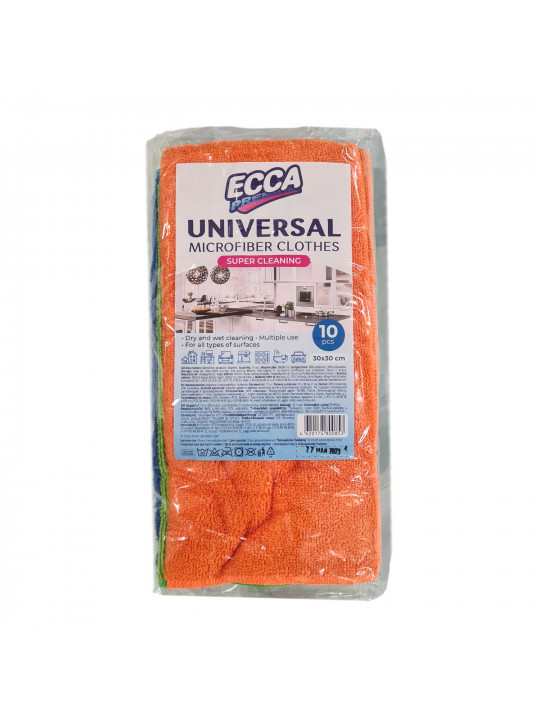Մաքրող կտոր ECCA  PREMIUM 30*30 10հատ (800853) 