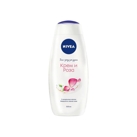 Shower gel NIVEA 80860 CREM AND ROSE 500ML (734952) 