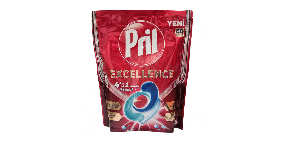Dishwashing liquid PRIL Չորսը Մեկում 40հ (812190) 