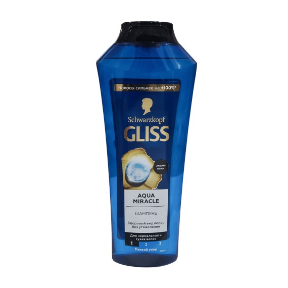 Շամպուն GLISS KUR AQUA 400ml (812459) 