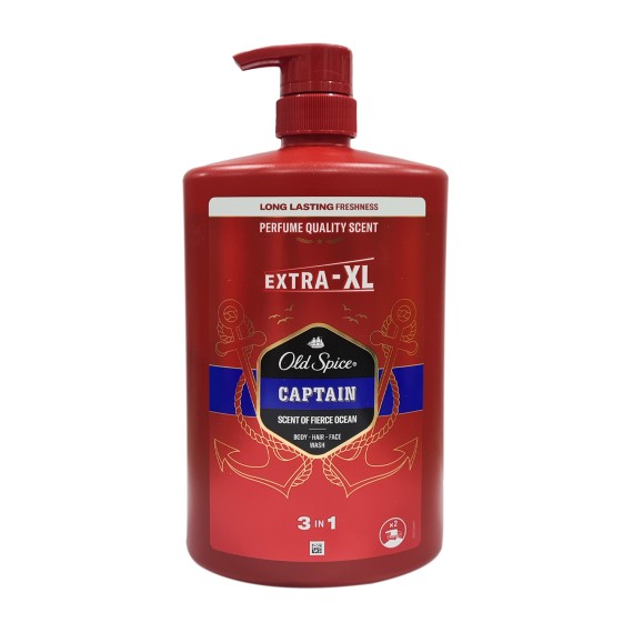 Shower gel OLD SPICE CAPTAIN 3 IN 1 1000ML (818824) 