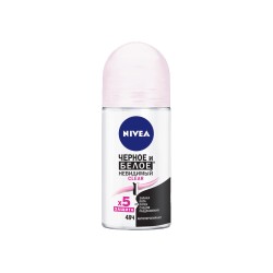 Дезодорант NIVEA 82240 ROLL-ON BLACK &WHITE CLEAR 50ML (035264) 