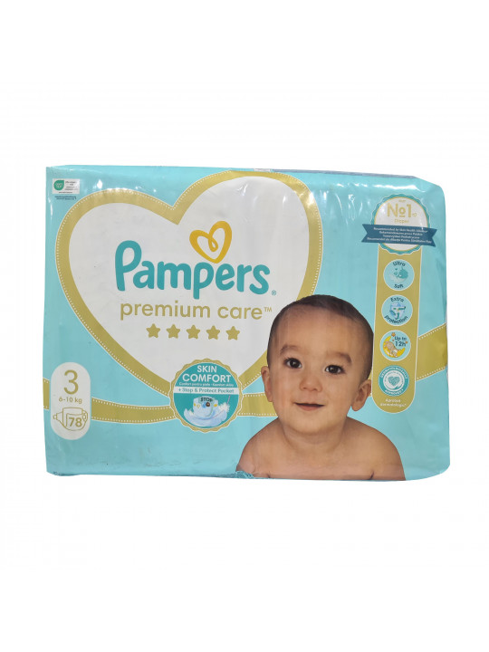 Տակդիր PAMPERS PREMIUM S3 78PC (857755) 