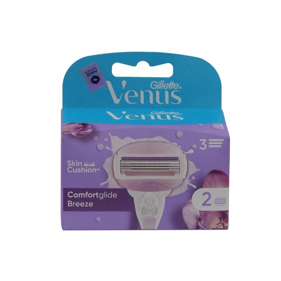Аксесуар для бритья GILLETTE BLADE VENUS BREEZE K X 2 (886432) 