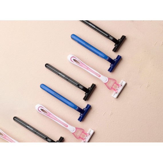 Shaving accessorie SHOLASSI BLADE BLUE PLUS 3 ONE USE (230916) 