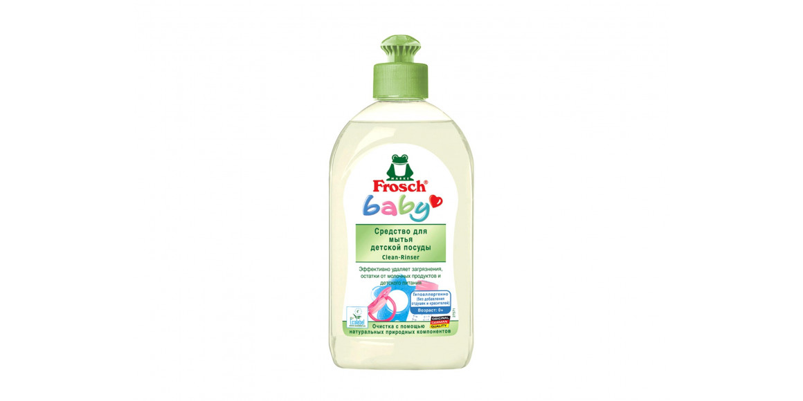 Жидкость для мытья посуды FROSCH BABY 0.5L (908347) 