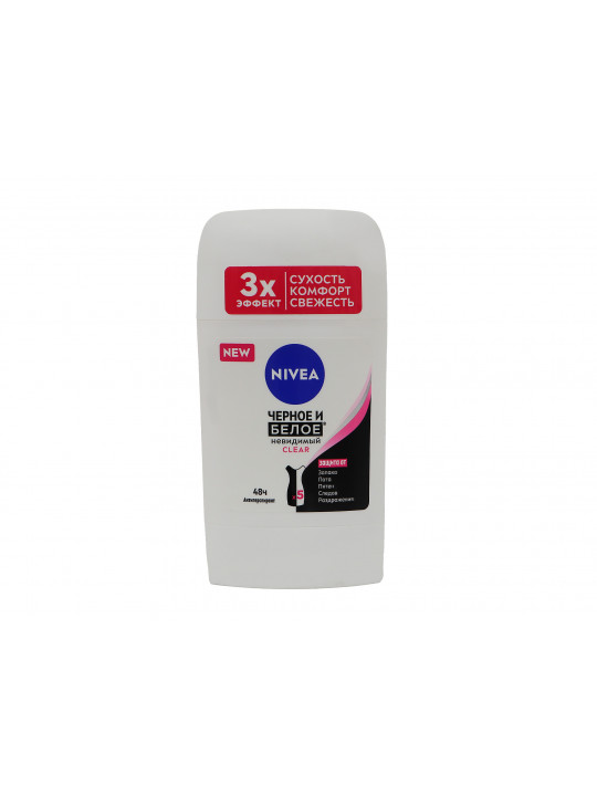 Deodorant NIVEA 84153 STICK BLACK&WHITE 50 ML (923431) 