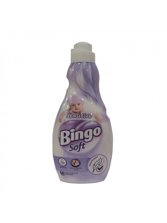 Հագուստի փափկեցնող հեղուկ BINGO SOFT CONC.SENSETIVE 1440ml (924196) 