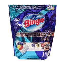 Средство для мытья посуды BINGO TABLETS PRO 50PC (924301) 
