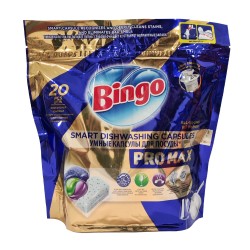 Средство для мытья посуды BINGO TABLETS PRO MAS 20PC (924349) 