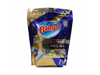 Սպասք լվանալու միջոց BINGO DWS CAP PRO MAX 40pc (924356) 