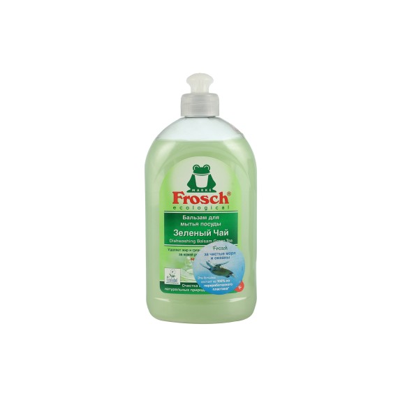 Սպասք լվանալու հեղուկ FROSCH BALSAM GREEN TEA 0.5L (929167) 
