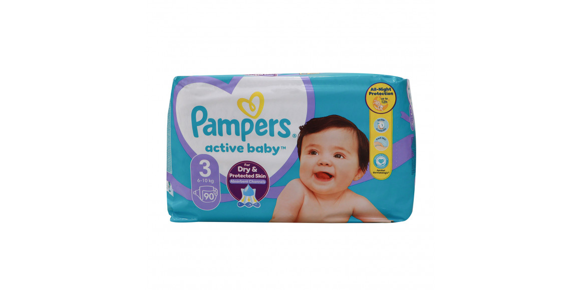 Подгузник PAMPERS GIANT PACK N3 (6-10KG) 90PC (949455) 