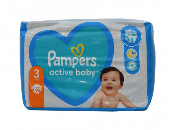 Diaper PAMPERS GIANT PACK N3 (6-10KG) 90PC (949455) 
