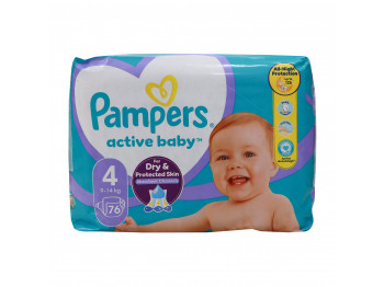 Подгузник PAMPERS GIANT PACK N4 (9-14KG) 76PC (949615) 