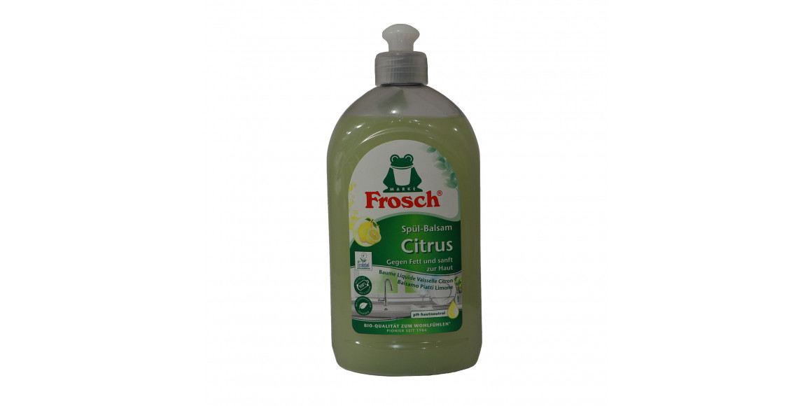 Սպասք լվանալու հեղուկ FROSCH CITRUS 0.5L (952028) 