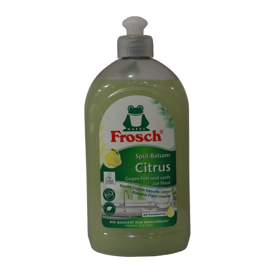 Սպասք լվանալու հեղուկ FROSCH CITRUS 0.5L (176172) 