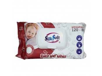Wet wipe SILK SOFT FOR BABY 120PC (980021) 