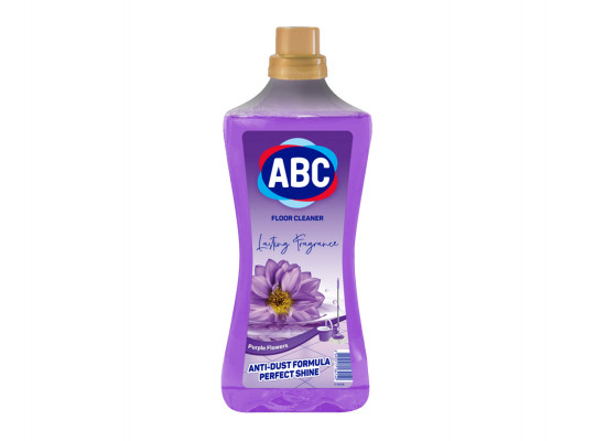 Cleaning liquid ABC LIQUID FOR FLOOR PURPLE FLOWERS 900ML (184140) 