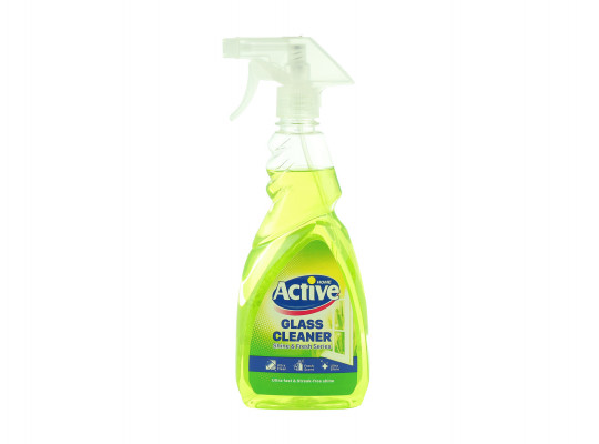 Cleaning liquid ACTIVE FOR GLASS GREEN 500ML (810569) 