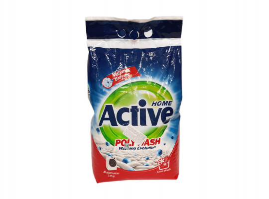 Washing powder and gel ACTIVE POLYWASH AUTOMATIC 3KG (81108) 