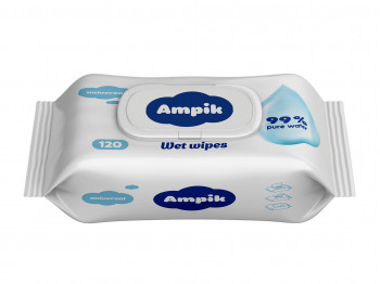 Wet wipe AMPIK UNIVERSAL 120PC (200348) 