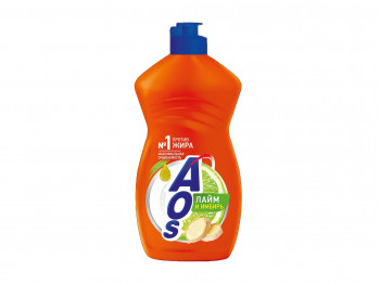Жидкость для мытья посуды AOS LIQUID LIME & GINGER 450ML (100682) 