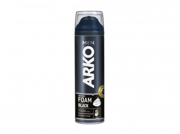 For shaving ARKO SHAVING FOAM BLACK 200ML (492595) 