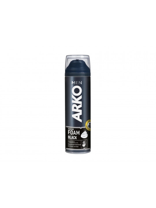 For shaving ARKO SHAVING FOAM BLACK 200ML 492595