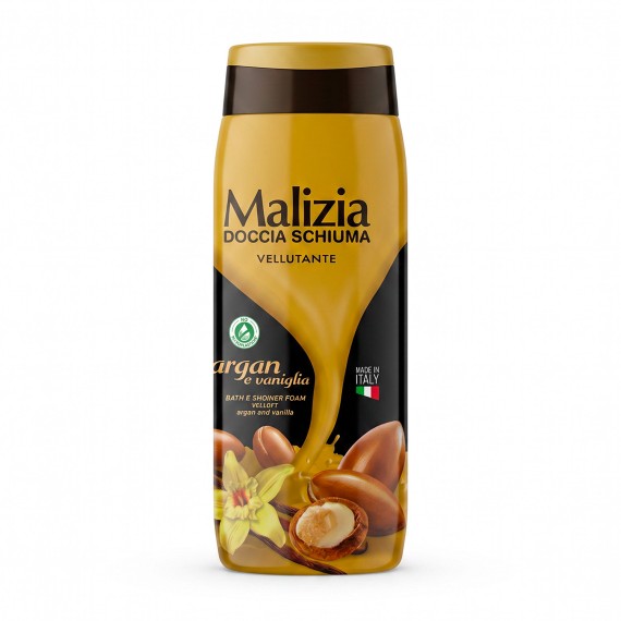 Гель для душа MALIZIA Argan & Vanilla 300ml (025084) 