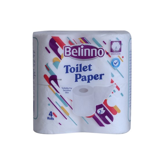 Toilet paper BELINNO DELUX 2PLY 4PSC (710121) 