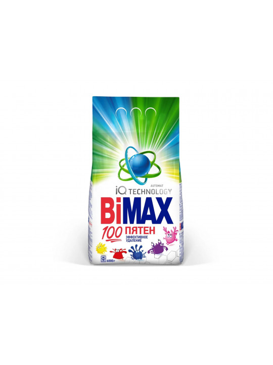 Լվացքի փոշի եվ գել BIMAX POWDER 100 STAINS 6KG (014767) 