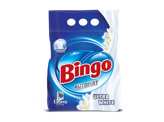 Washing powder BINGO MATIC 1.35KG ULTRA WHITE (920846) 