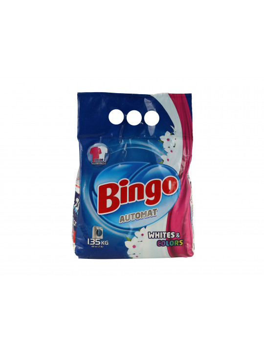 Լվացքի փոշի BINGO MATIC 1.35KG WHITE&COLORS (921065) 