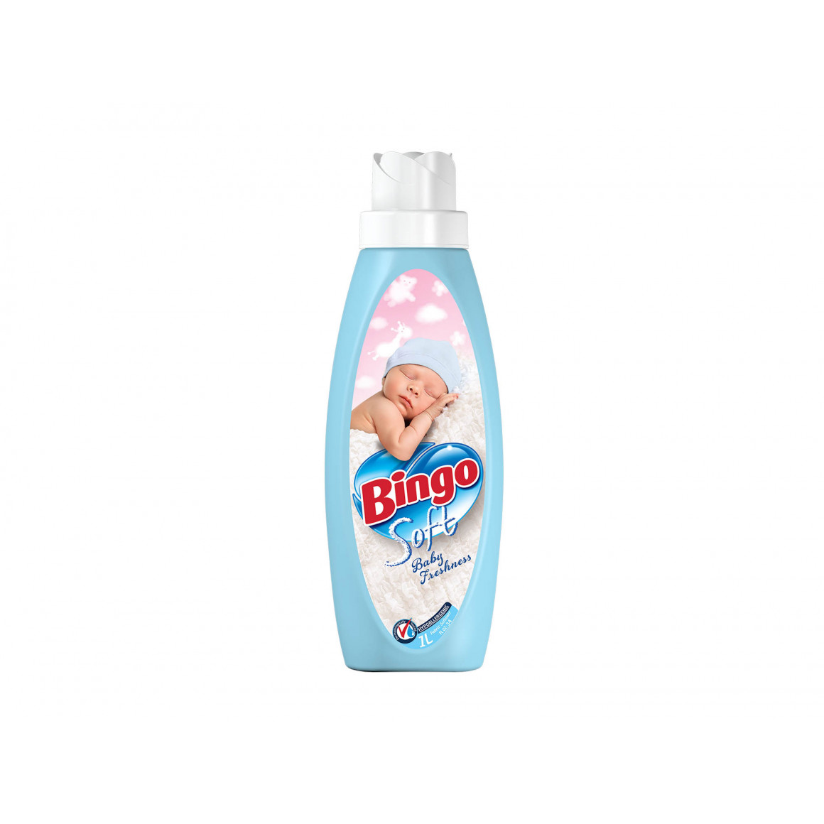 Հագուստի փափկեցնող հեղուկ BINGO SOFT 1L BABY FRESHNESS (903924) 