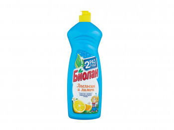 Жидкость для мытья посуды BIOLAN LIQUID ORANGE & LEMON 900ML (095872) 