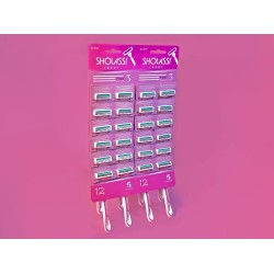 Shaving accessorie SHOLASSI BLADE PINK PLUS 3 ONE USE (231203) 
