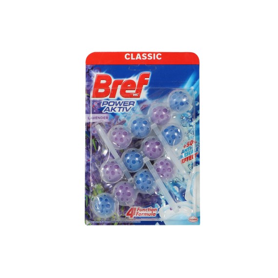 Թարմեցուցիչ BREF TOILET TABLETS LAVENDER  3X50GR (956277) 