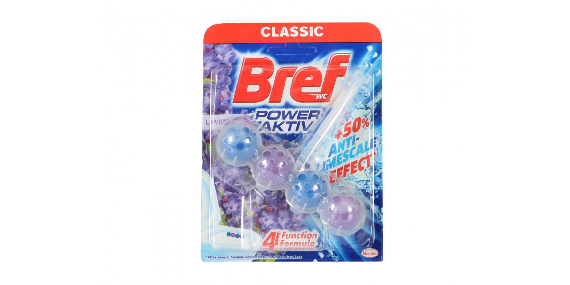 Cleaning agent BREF TOILET TABLETS LAVENDER 50GR (545777) 