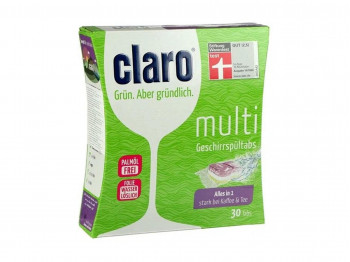 Средство для мытья посуды CLARO TABS ALL IN ONE 30PC 600gr (310776) 