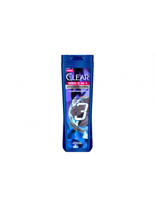 Շամպուն CLEAR SHAMPOO MEN 3in1 ACTIVE CORNER  380ML 605183