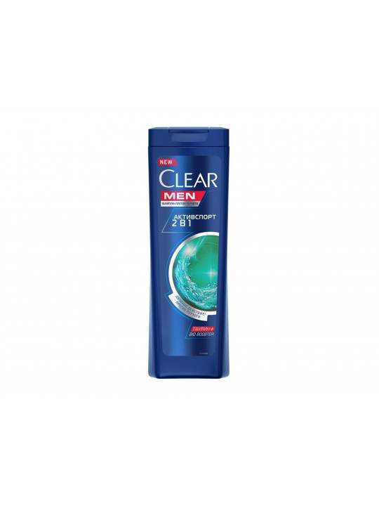 Shampoo CLEAR SHAMPOO MEN ACTIVE SPORT W/MENTOL 380ML (604995) (033135) 
