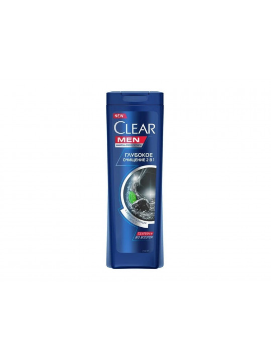 Шампунь CLEAR SHAMPOO MEN DEEP CLEANSING W/CHARCOAL 380ML (033142) 