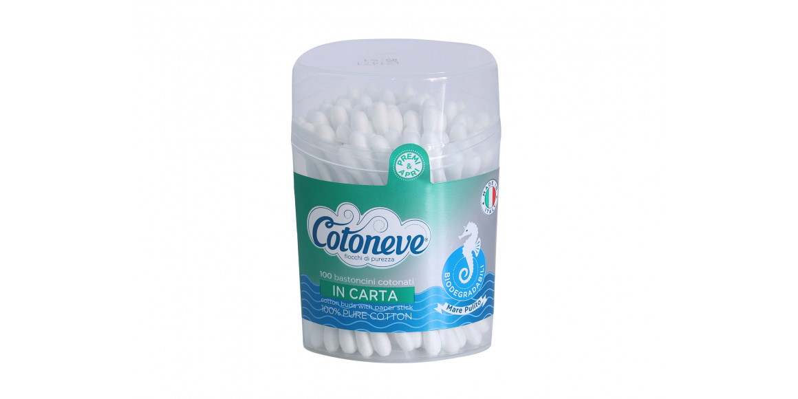 Cotton buds COTONEVE COTTON ECO 100PC (054945) 