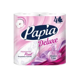 Toilet paper PAPIA DELUXE DOLCHE VITA 4PLY 4PCS (000136) 