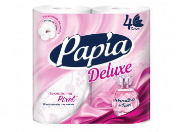 Туалетная бумага PAPIA DELUXE PARADISO FLORI 4PLY 4PCS (001140) 
