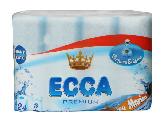 Туалетная бумага ECCA  3Շ 24ՀԱՏ (560059) 